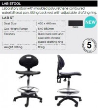 LAB Stool Range And Specifications